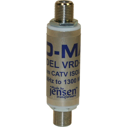 Jensen Transformers Iso-Max VRD-1FF Aislador de Tierra CATV 75 Ohm 2-1300 MHz