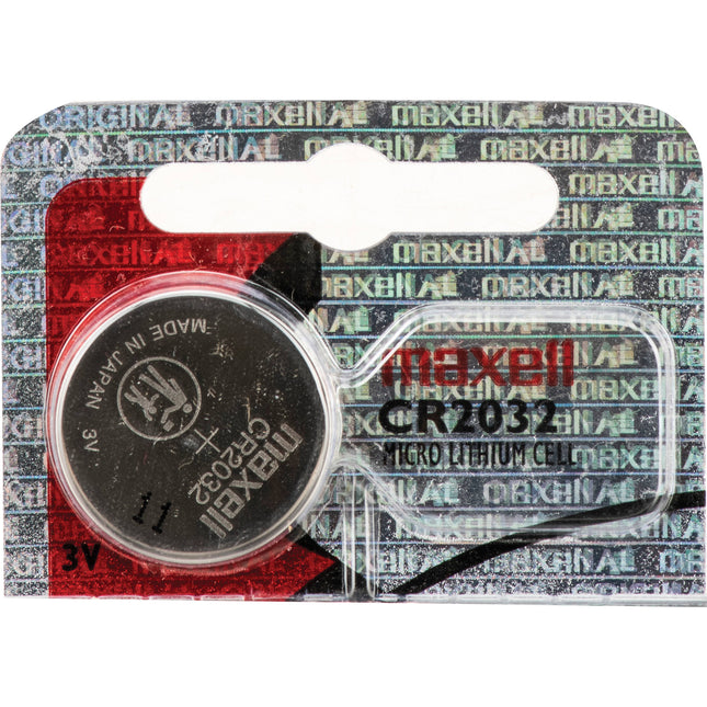 Maxell CR2032 3V Batería de Litio para Electrónica Alta Resistencia