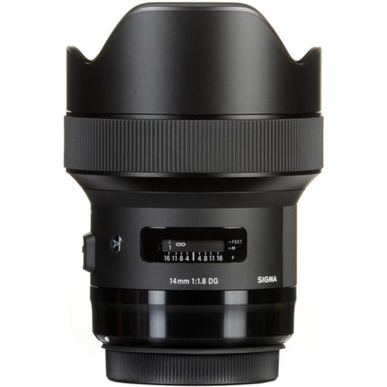 Sigma 14mm f/1.8 DG HSM Art Lente gran angular para Leica L montura L-Mount full-frame.