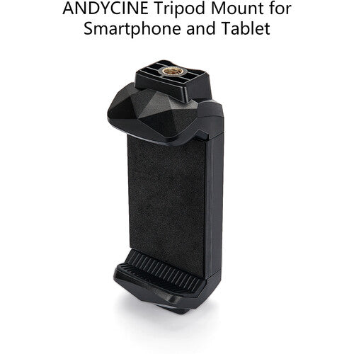 ANDYCINE Soporte de Trípode para Smartphone y Tablet hasta 11" con Montura 1/4"-20