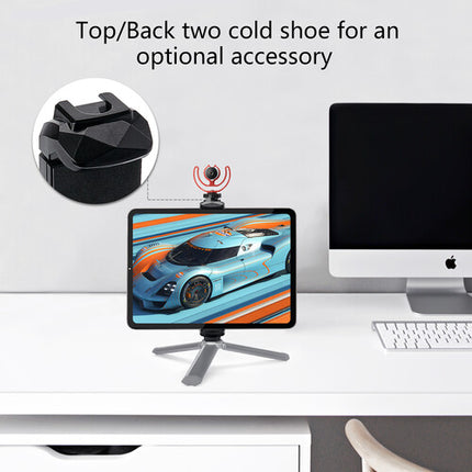 ANDYCINE Soporte de Trípode para Smartphone y Tablet hasta 11" con Montura 1/4"-20