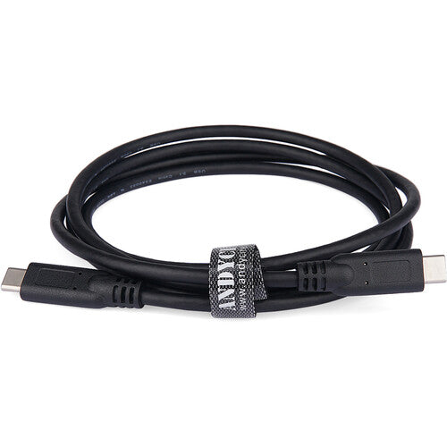 ANDYCINE Cable Tipo C USB 3.1 Gen 2 4.9' 10Gbps 100W PD 4K 60Hz