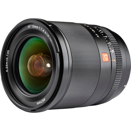 Viltrox AF 13mm f1.4 XF Objetivo para Sony E APS-C con Motor STM y Apertura f1.4