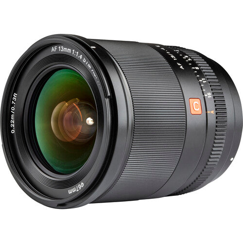 Viltrox AF 13mm f1.4 XF Objetivo para Sony E APS-C con Motor STM y Apertura f1.4