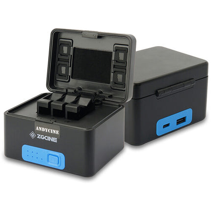 ANDYCINE Estuche Cargador para Baterías GoPro HERO 10400mAh Carga Rápida