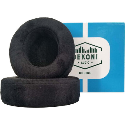 Dekoni Audio Choice Suede Almohadillas de Repuesto para Auriculares Shure AONIC 50 en Imitación de Gamuza Par