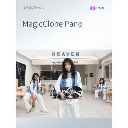 Zhiyun Smooth-Q4 Estabilizador Smartphone 3 Ejes Plegable 15 Horas