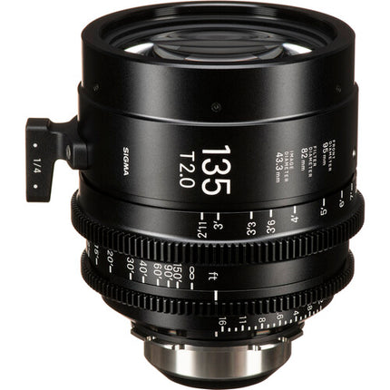 Sigma 135mm T2 FF Teleobjetivo Cine de Montura PL con Apertura T2 y Tecnología Cooke /i