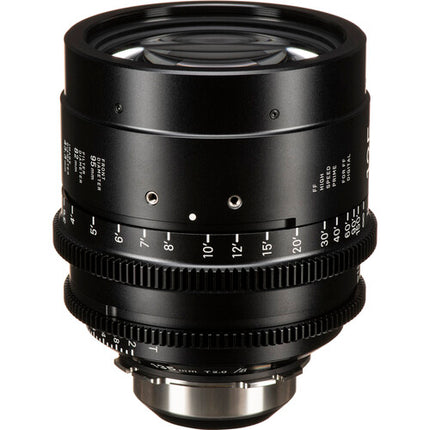 Sigma 135mm T2 FF Teleobjetivo Cine de Montura PL con Apertura T2 y Tecnología Cooke /i