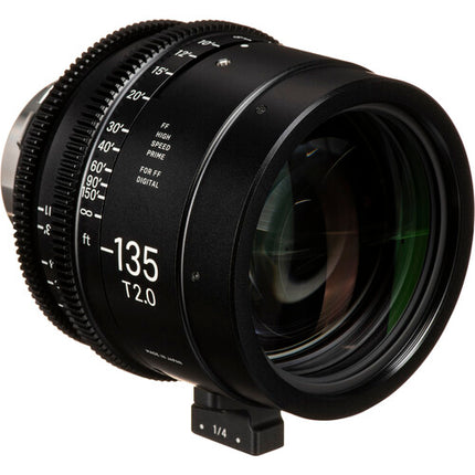 Sigma 135mm T2 FF Teleobjetivo Cine de Montura PL con Apertura T2 y Tecnología Cooke /i