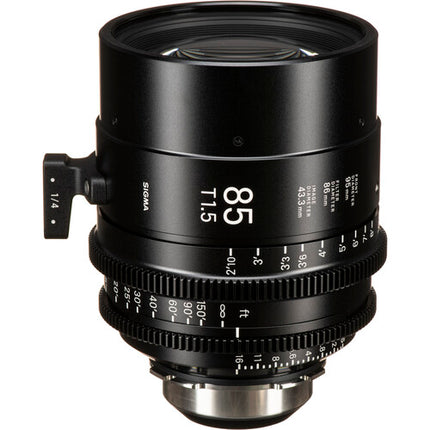 Sigma 85mm T1.5 Objectivo Cine Full-Frame 95mm Diámetro PL Mount Feet