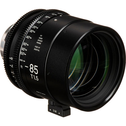 Sigma 85mm T1.5 Objectivo Cine Full-Frame 95mm Diámetro PL Mount Feet