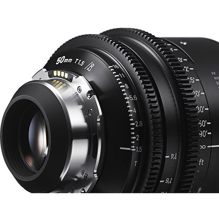 Sigma 35mm T1.5 FF Zoom Cine Prime PL Montura con Tecnología /i y Enfoque en Pies