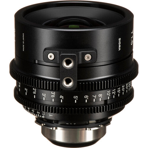 Sigma 35mm T1.5 FF Zoom Cine Prime PL Montura con Tecnología /i y Enfoque en Pies