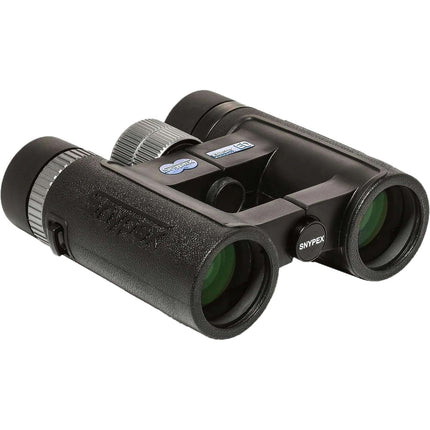 Snypex 10x32 Knight D-ED Prismáticos con Óptica ED y Distancia de Enfoque 1.2 m paquete con funda y correa