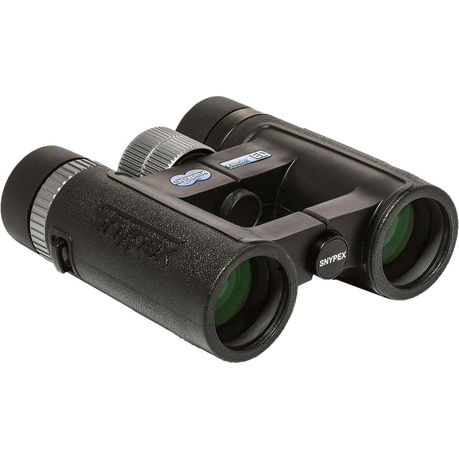 Snypex 10x32 Knight D-ED Prismáticos con Óptica ED y Distancia de Enfoque 1.2 m paquete con funda y correa