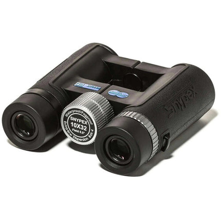 Snypex 10x32 Knight D-ED Prismáticos con Óptica ED y Distancia de Enfoque 1.2 m paquete con funda y correa
