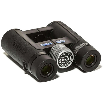 Snypex 10x32 Knight D-ED Prismáticos con Óptica ED y Distancia de Enfoque 1.2 m paquete con funda y correa