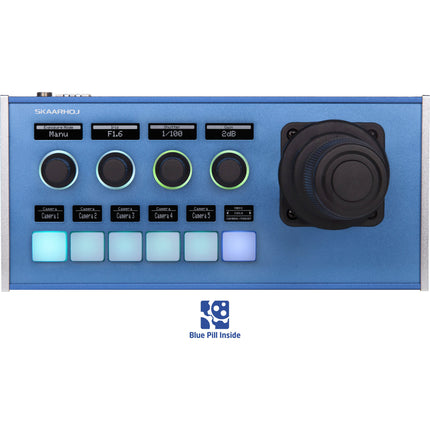 SKAARHOJ Controlador PTZ con Joystick Hall-Effect 4 Encoders OLED