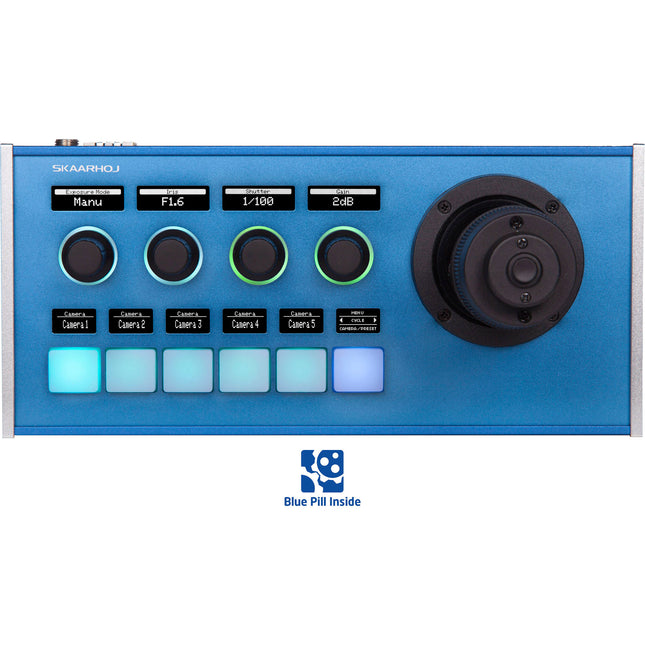 SKAARHOJ PTZ Fly Controlador de Cámara Joystick 3 Ejes OLED