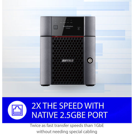 Buffalo TeraStation 3420 NAS servidor 8TB 4 bahías 1.4 GHz 1GB RAM