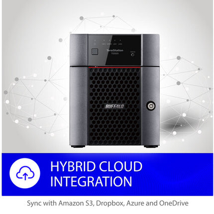 Buffalo TeraStation 3420 NAS servidor 8TB 4 bahías 1.4 GHz 1GB RAM