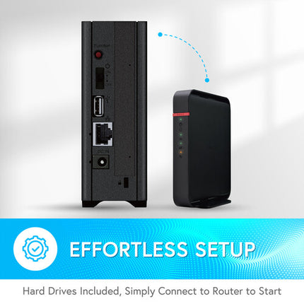 Buffalo LinkStation 210 NAS 1 Bahía 6TB SATA II Gigabit Ethernet