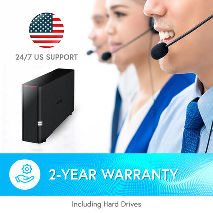 Buffalo LinkStation 210 NAS 1 Bahía 6TB SATA II Gigabit Ethernet