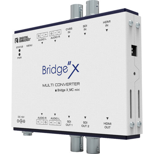 DIGITAL FORECAST X-MC Mini Cross Converter Convertidor con Escalador SDI CVBS HDMI