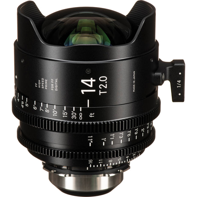 Sigma 14mm T2 Full-Frame Cine Prime con /i Tecnología y Montura ARRI PL
