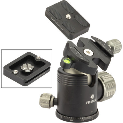 Robus RTH-1030 Cabezal Bola Triple Acción Capacidad 35 lb Altura 3.9"