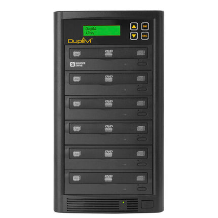 DupliM 5-Target Duplicador DVD CD Torre 22x DVD 48x CD 128MB Buffer
