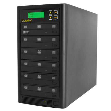 DupliM 5-Target Duplicador DVD CD Torre 22x DVD 48x CD 128MB Buffer