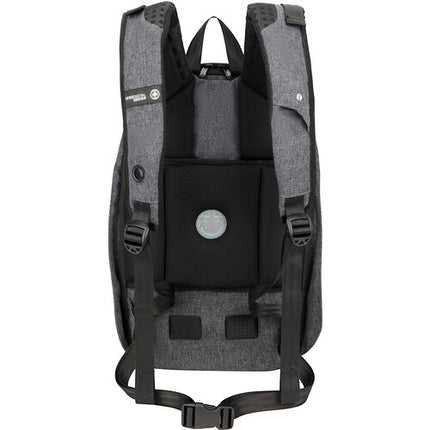 Swissdigital Cosmo 3.0 Mochila de viaje con masaje y carga USB para laptop 15.6"