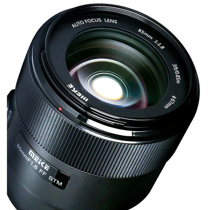 Meike 85mm f/1.8 Lente Full Frame Autoenfoque Sony E con Motor STM y Diafragma de 9 Hojas