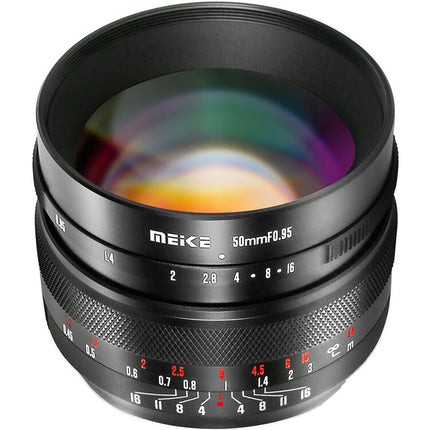 Meike Objetivo 50mm f0.95 para Micro Cuatro Tercios con Distancia Mínima 1.5"