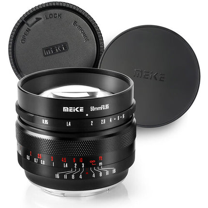 Meike Objetivo 50mm f0.95 para Micro Cuatro Tercios con Distancia Mínima 1.5"