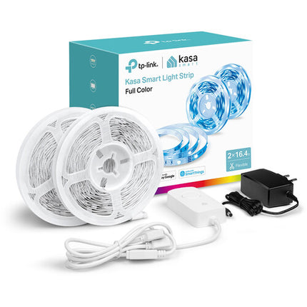 TP-Link Kasa Tiras LED Inteligentes RGB 32.8 pies con Controlador