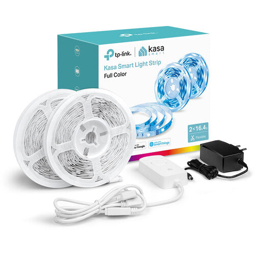 TP-Link Kasa Tiras LED Inteligentes RGB 32.8 pies con Controlador
