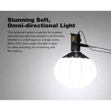 Godox Softbox Farol Plegable 50cm Montura Bowens con Control de Luz y Estuche