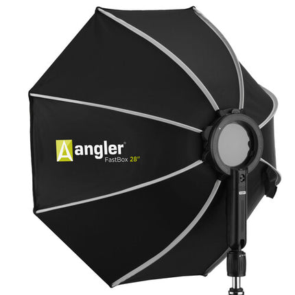 Angler FastBox 28" Softbox Octagonal con Adaptador 40° y Rejilla de Tela