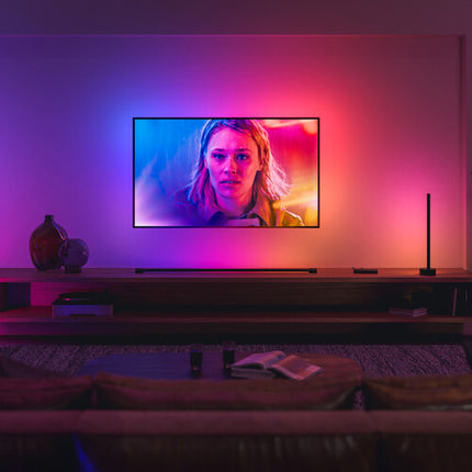 Philips Hue Play Gradient Light Tube Negro Luz LED Regulable 1100 a 1540 Lumen