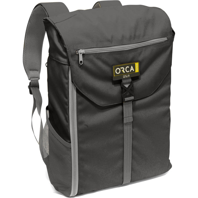 ORCA Any Day Mochila para Laptop Gris para Notebooks hasta 17 Pulgadas con Compartimento Acolchado y Manga para Carro