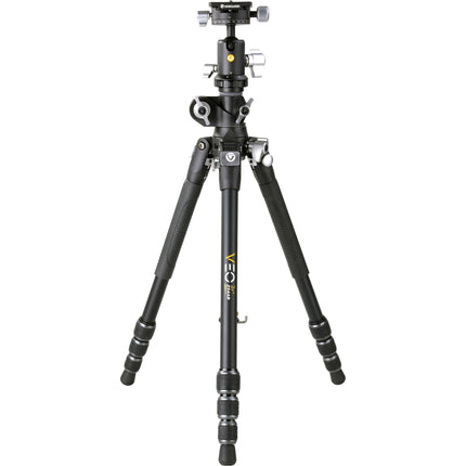 Vanguard VEO3T+234AB Trípode de Viaje de Aluminio 57.4 Pulgadas 22 lb capacidad