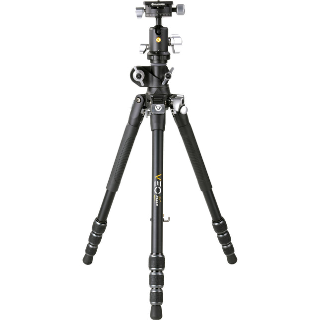 Vanguard VEO3T+234AB Trípode de Viaje de Aluminio 57.4 Pulgadas 22 lb capacidad