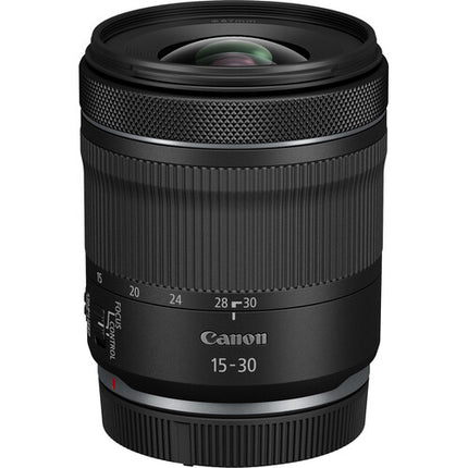 Canon RF 15-30mm f4.5-6.3 IS STM objetivo gran angular estabilizador óptico