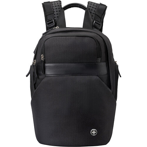 Mochila de Viaje Swissdigital Pearl Rose con Masaje Puerto USB y Protección RFID