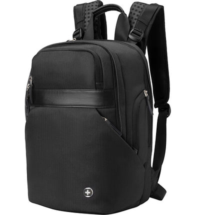 Mochila de Viaje Swissdigital Pearl Rose con Masaje Puerto USB y Protección RFID