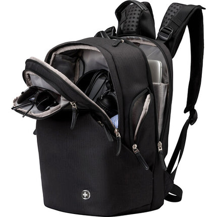 Mochila de Viaje Swissdigital Pearl Rose con Masaje Puerto USB y Protección RFID