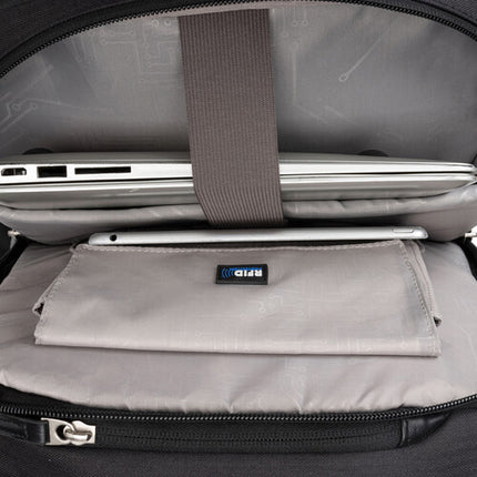 Mochila de Viaje Swissdigital Pearl Rose con Masaje Puerto USB y Protección RFID